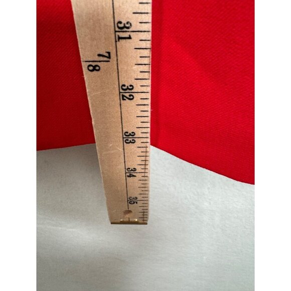 Zara Asymmetric one shoulder Red Blazer Dress blogg fav Size M - Picture 6 of 9